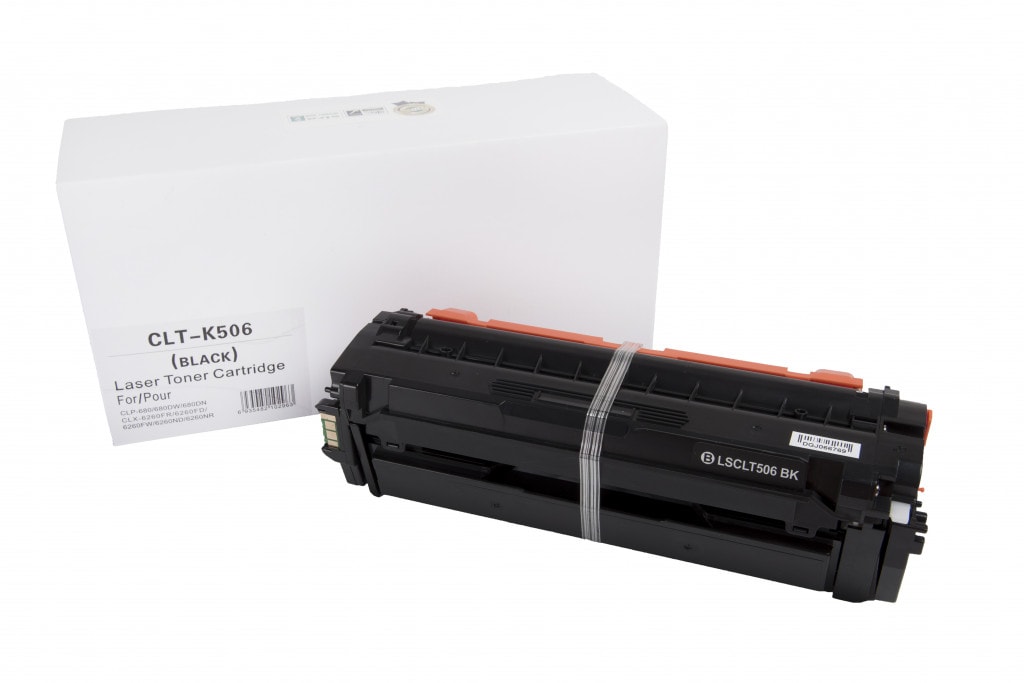 Laserkasetti Samsung CLT-K506L - Musta