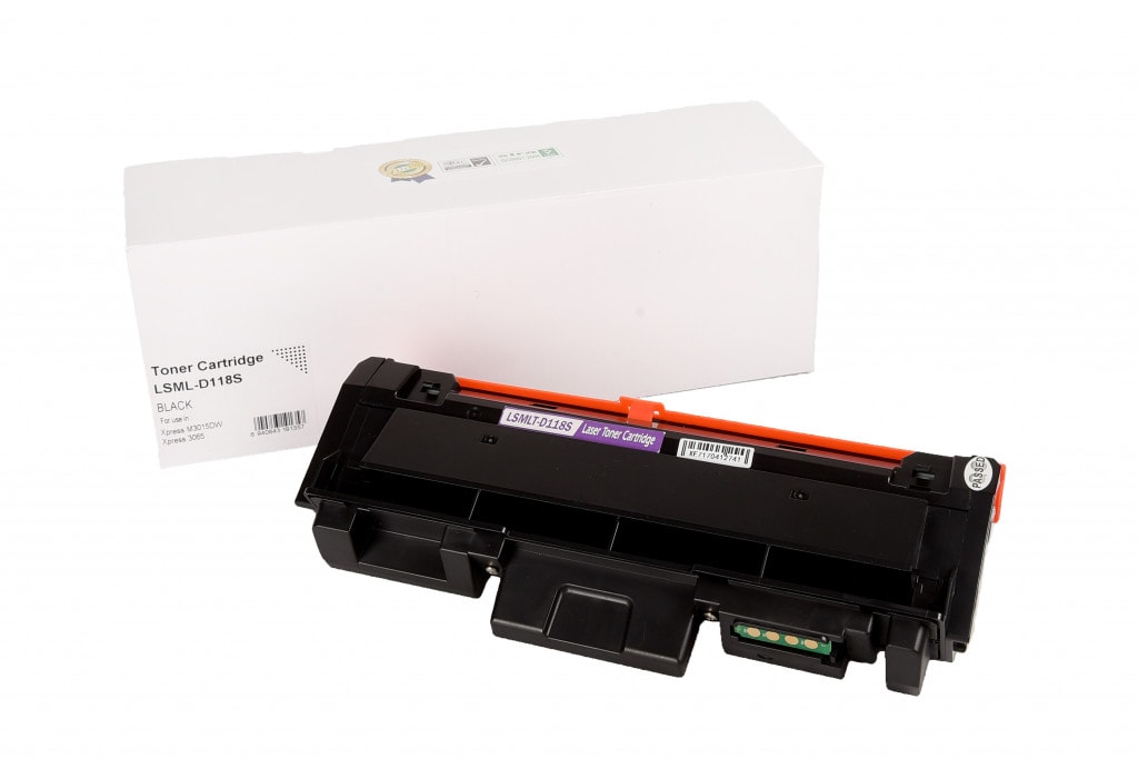 Laserkasetti Samsung MLT-D118S - Musta