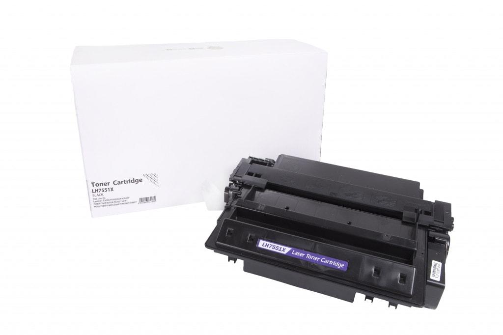 Laserkasetti HP 51X Q7551X - Musta