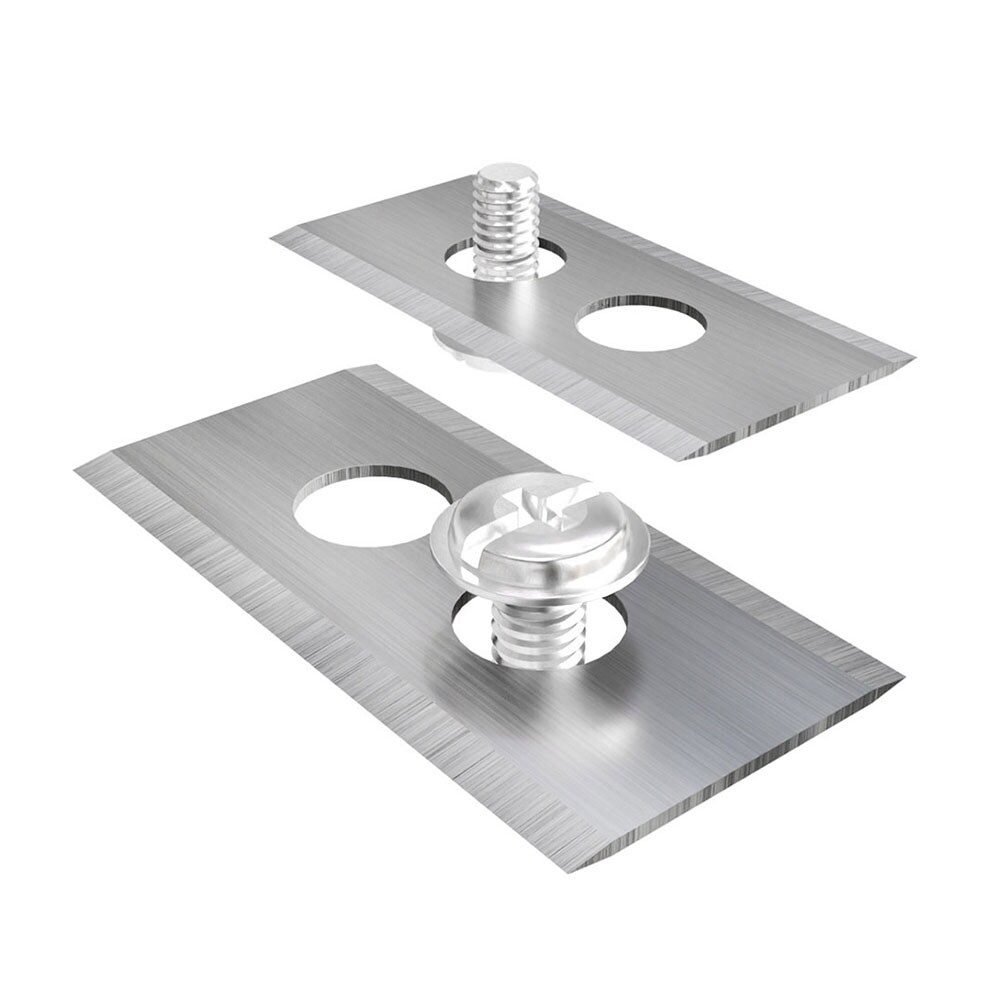 Ruohonleikkurin terä 18x36mm 7mm ruuvilla 30 kpl