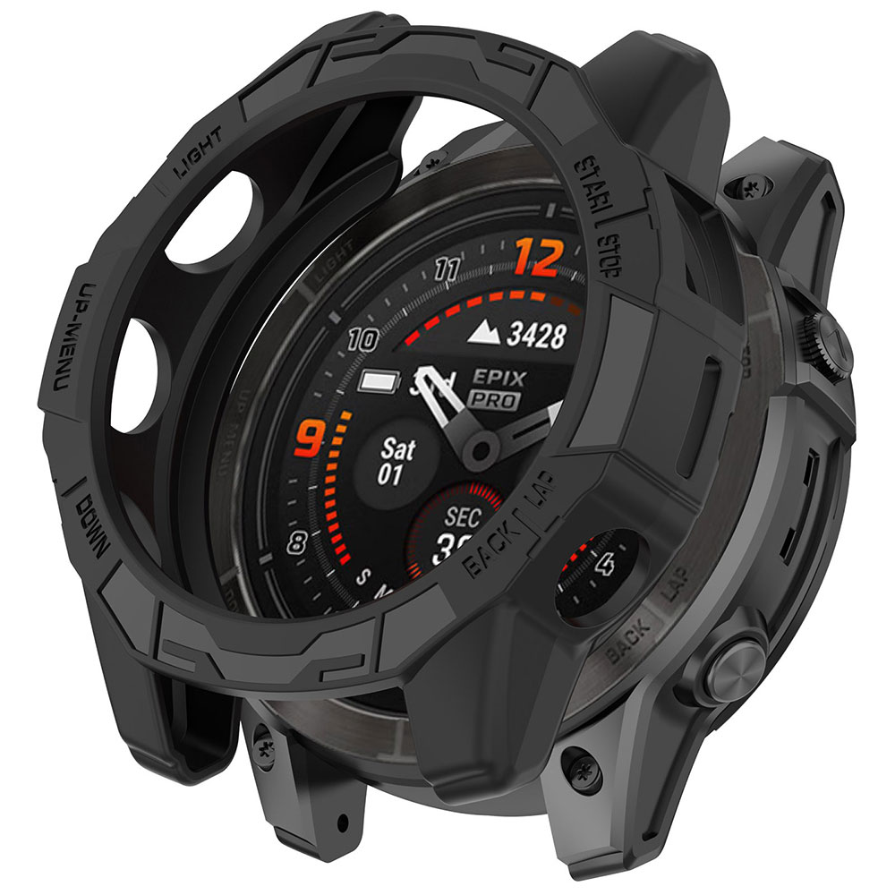 Suojakuori Garmin Fenix ​​7X / Fenix ​​7X Pro - musta