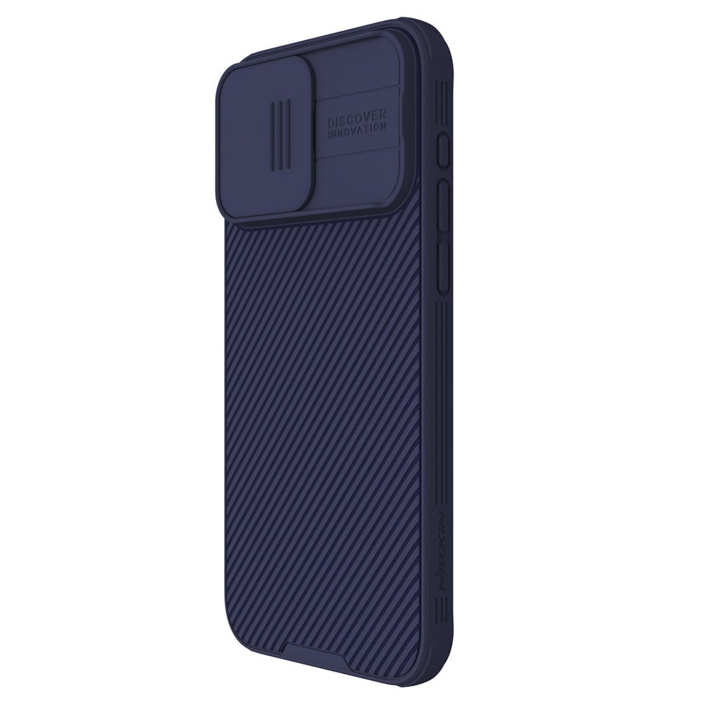 Nillkin CamShield Pro magneettinen kotelo iPhone 15 Pro Maxille - violetti