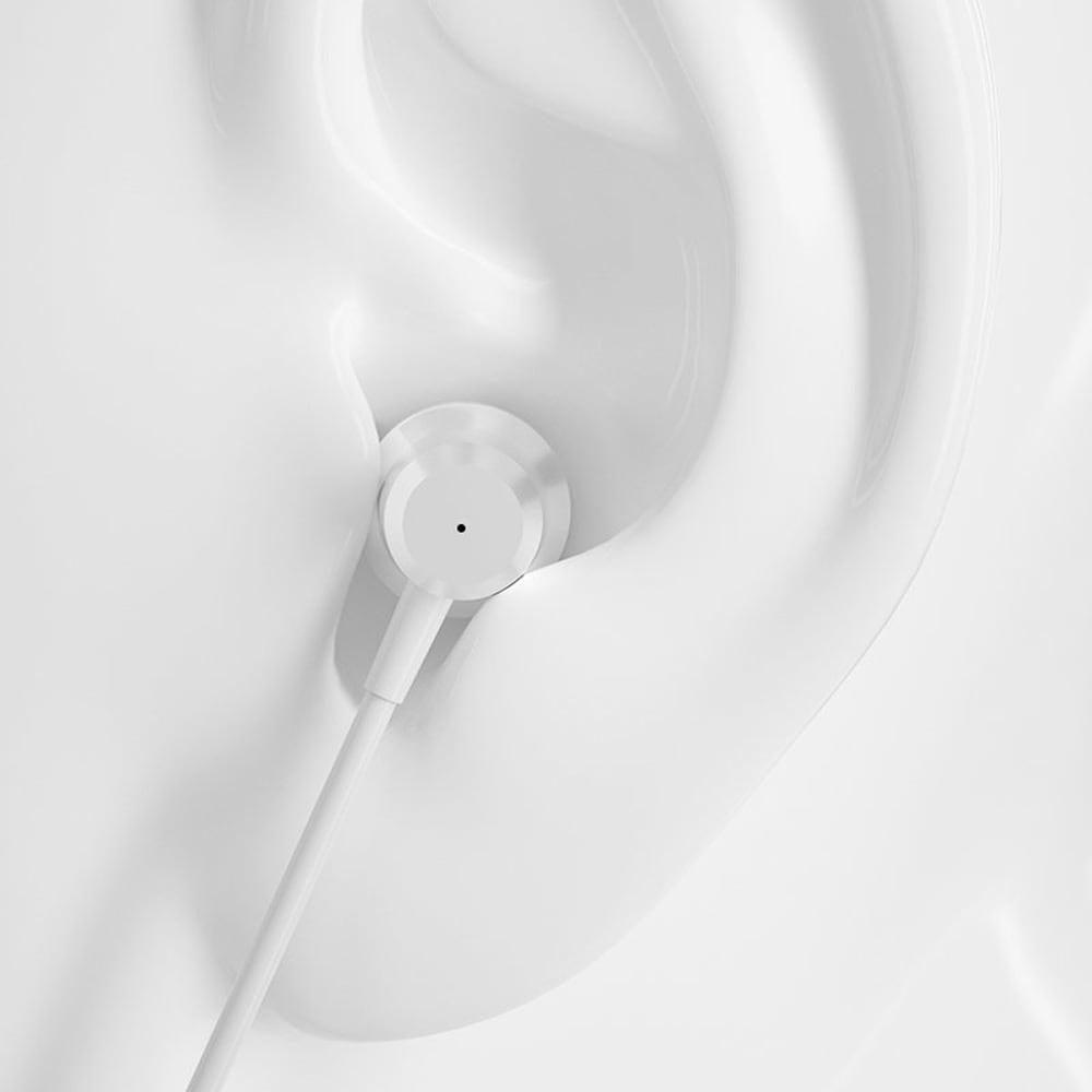 Dudao In-Ear -kuulokkeet 3,5 mm:n liittimellä - valkoinen