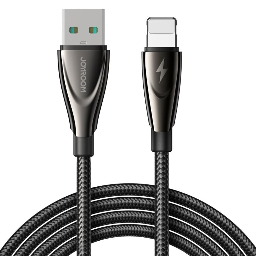 Joyroom Pioneer USB-kaapeli - USB - Lightning 3A 1,2 m - musta