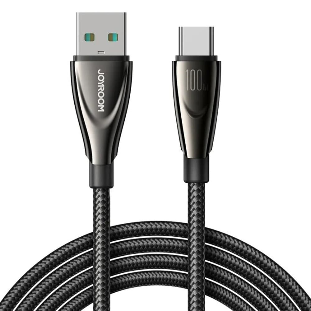 Joyroom Pioneer USB-kaapeli USB - USB-C 100 W 1,2 m - musta