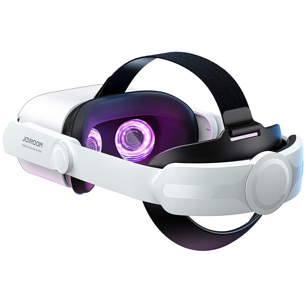 Joyroom Elastinen nauha Oculus Quest 2:lle - Valkoinen