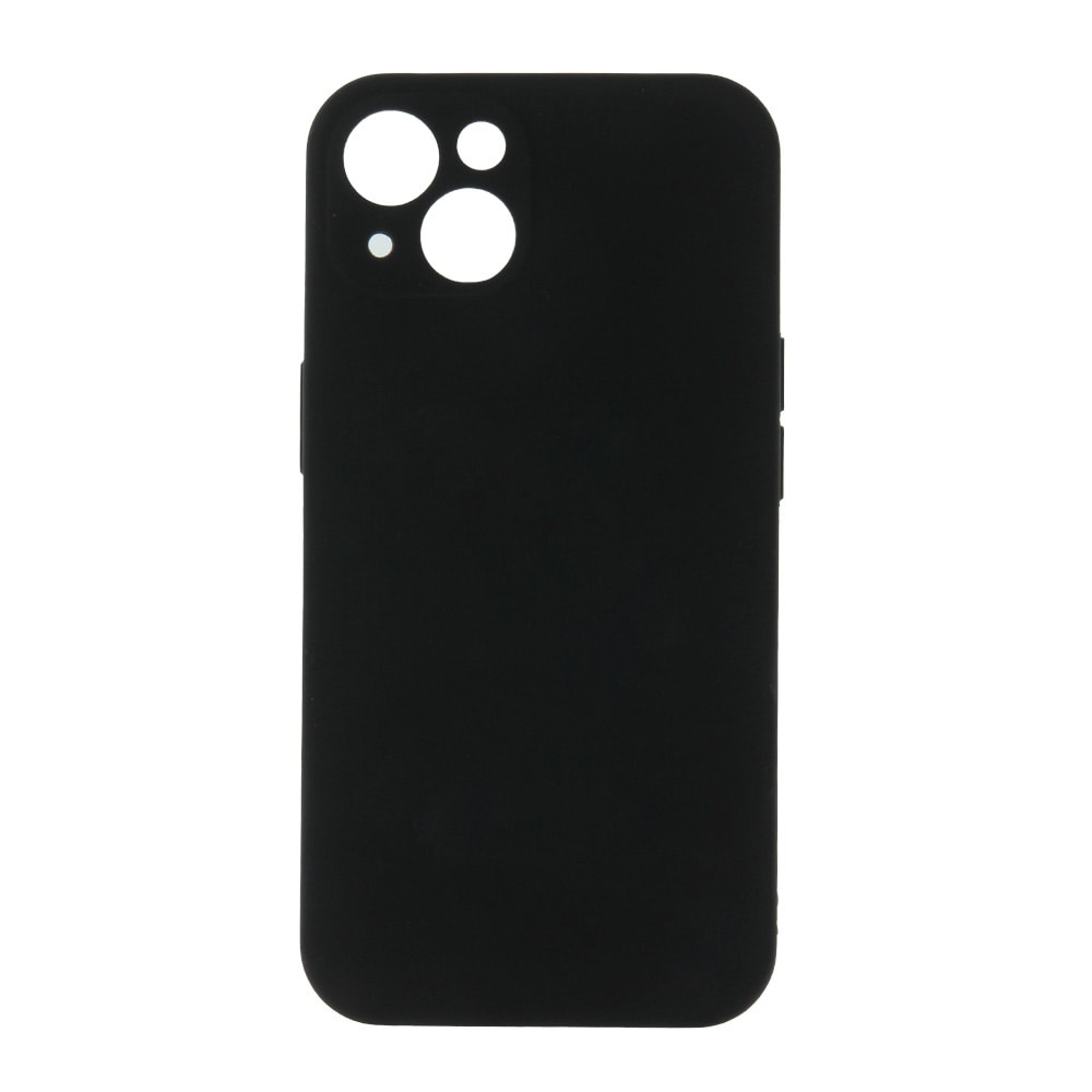 Silikonikuori MagSafella iPhone 14 - Musta
