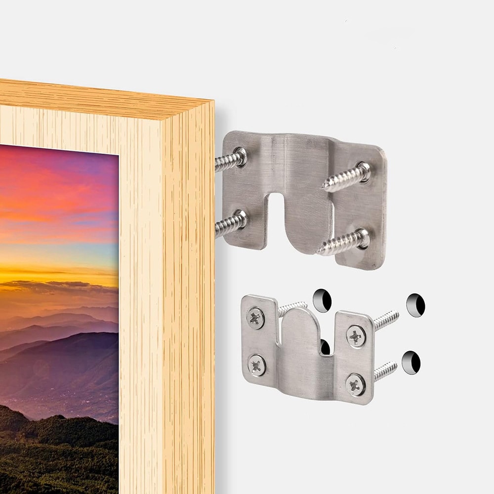 Kuvan ripustin 43 mm - 10-pack seinätelineet kuvakehyksille ja valokuvakehyksille