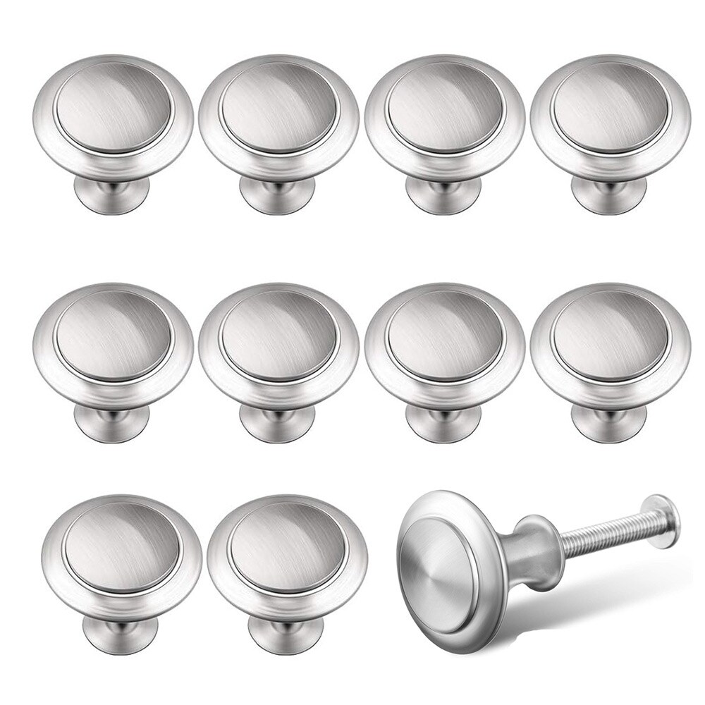 Nupit kaapeille ja laatikoille - 27mm 10 kpl Ruostumatonta terästä