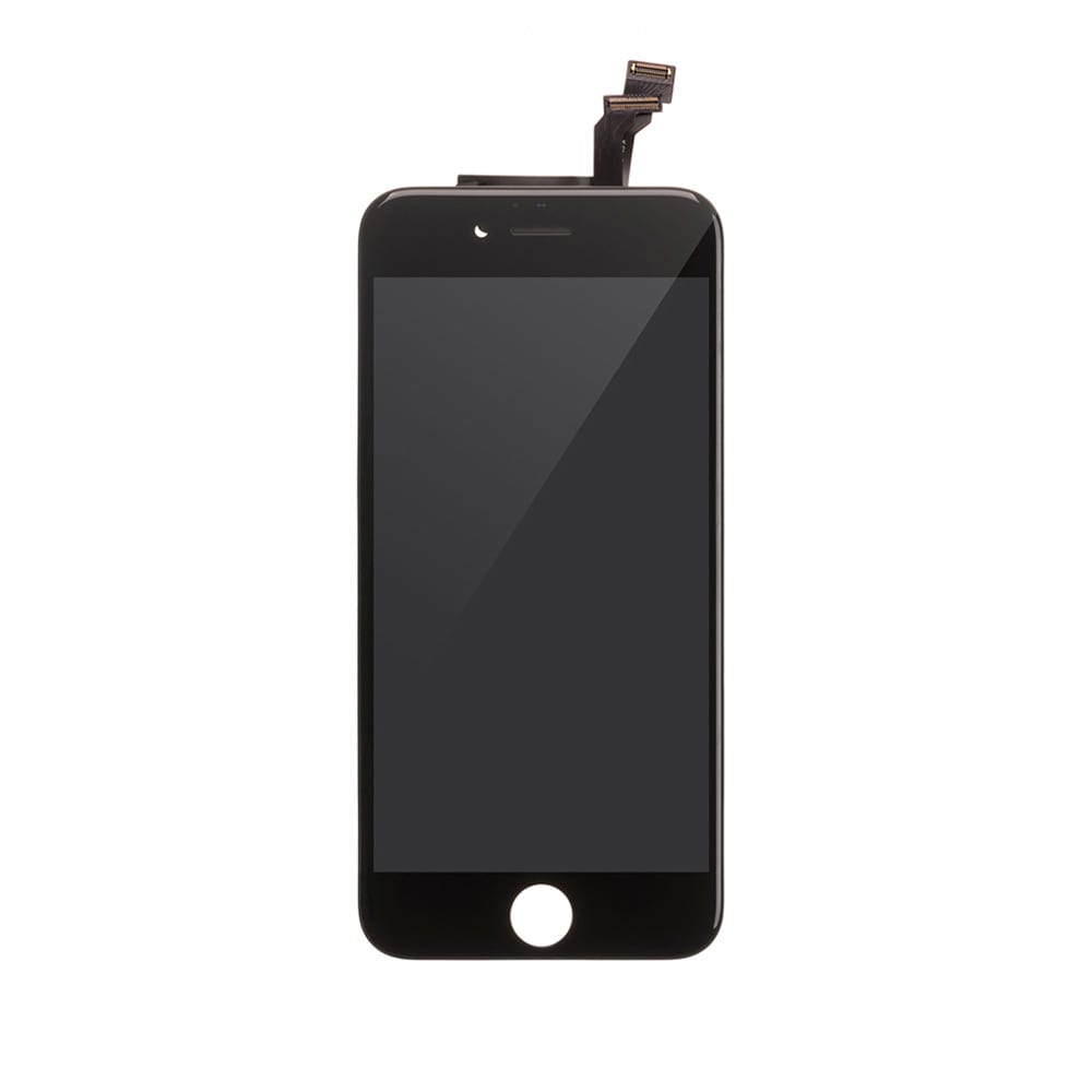 iPhone 6 Näytön LCD Display Glas - Elinikäinen takuu - Musta
