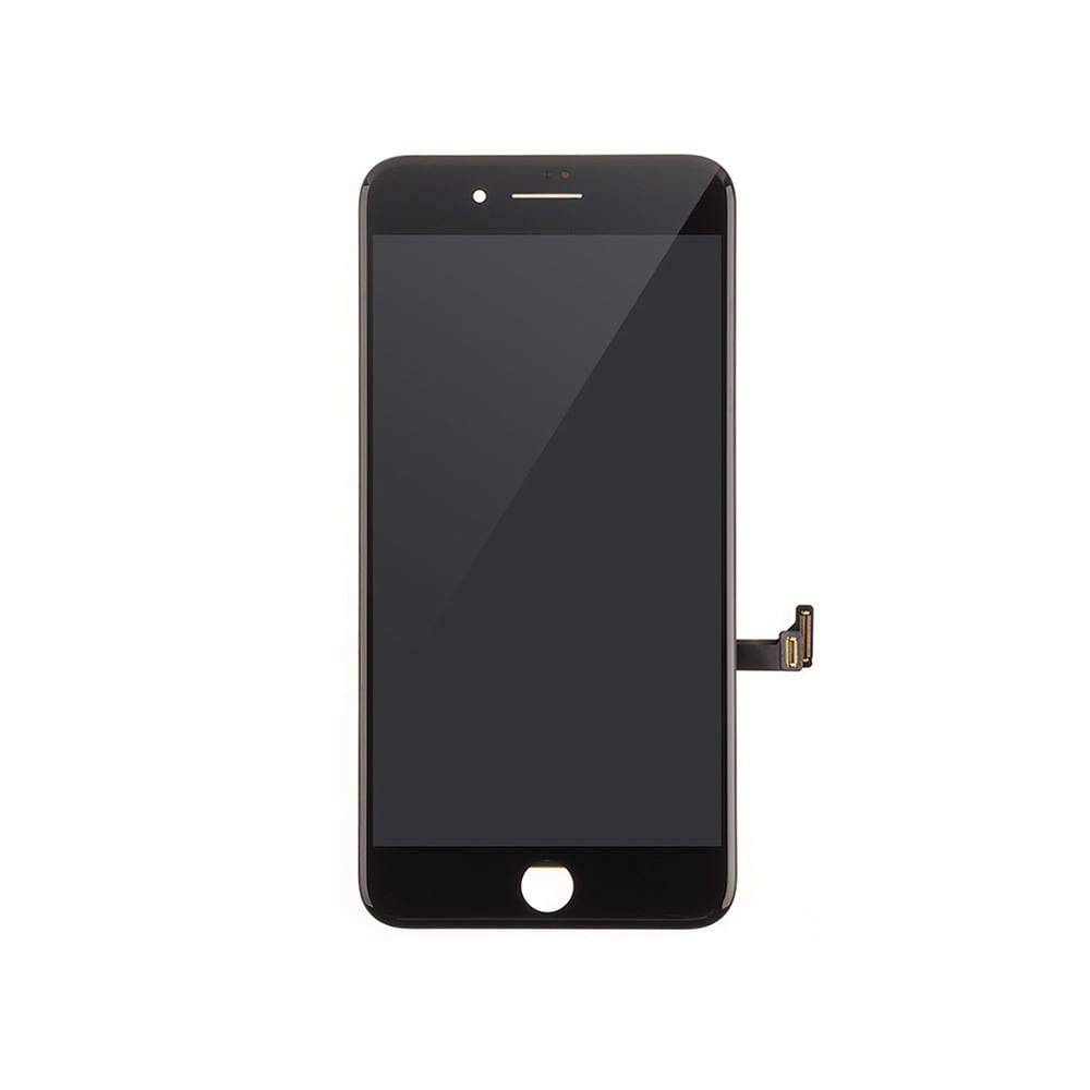 iPhone 8 Plus Näyttö LCD Display Glas - Elinikäinen takuu - Musta