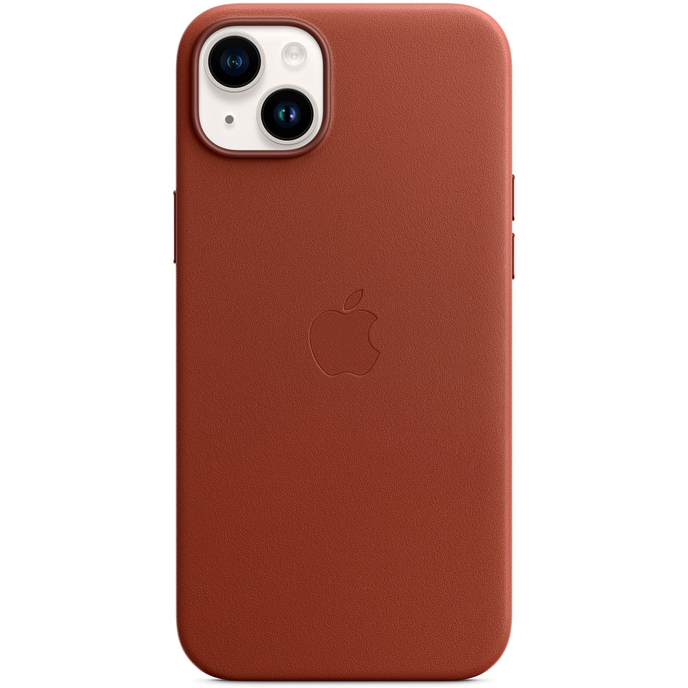 Apple Nahkainen kuori MagSafelle iPhone 14 Plus - Umber