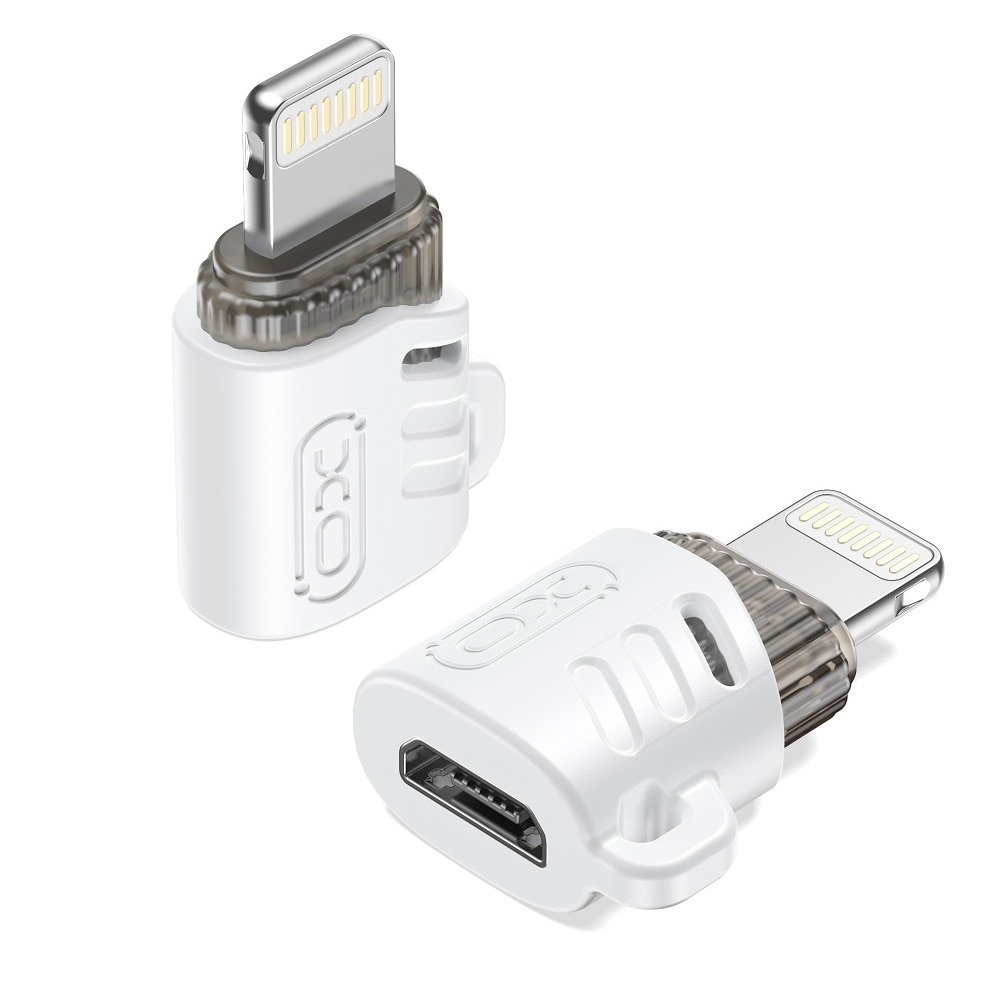 XO USB-adapteri microUSB - Lightning - Vallkoinen