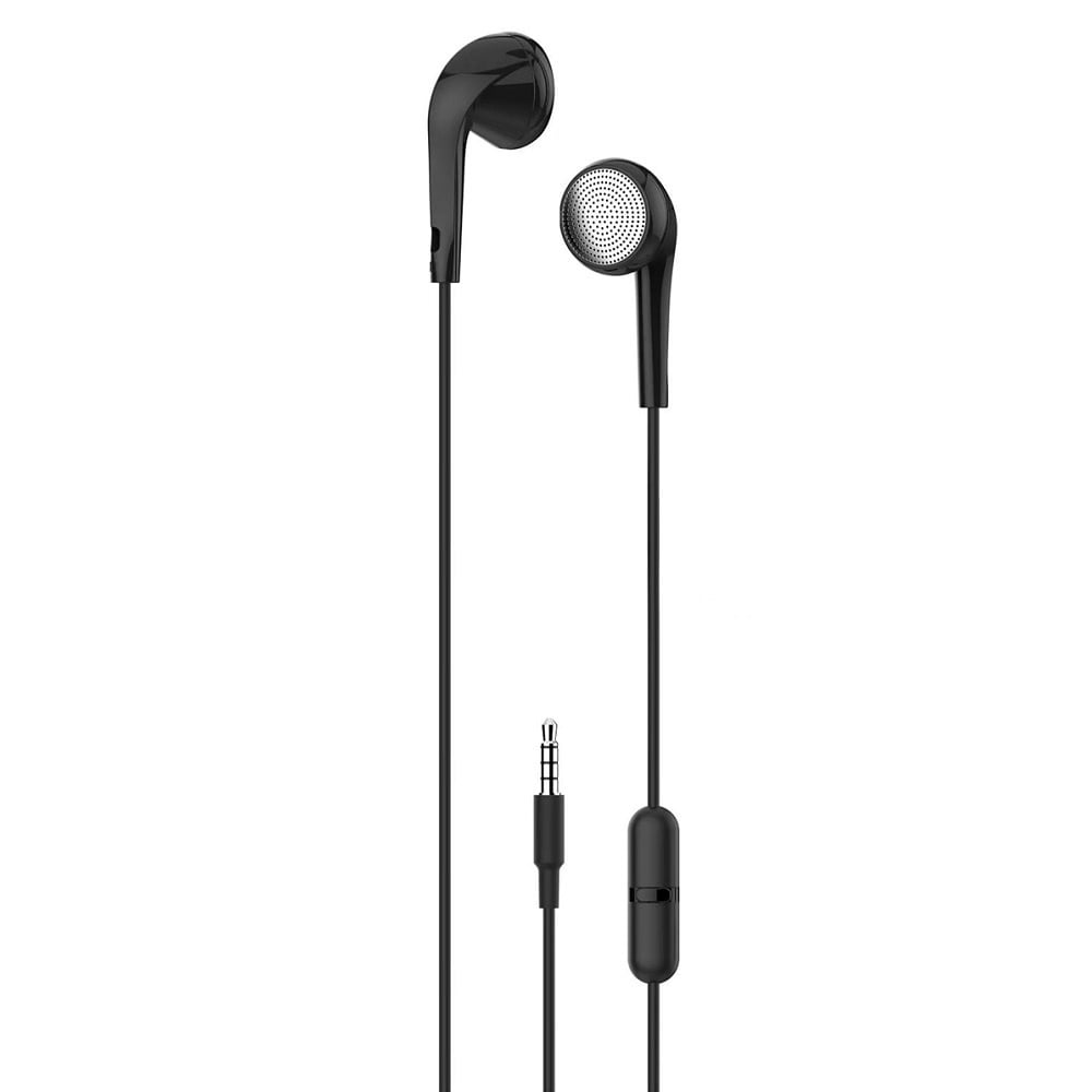 XO-kuulokkeet 3,5 mm:n pistokkeella - Musta