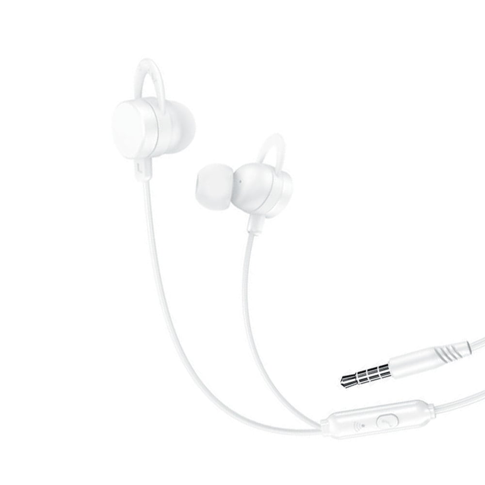 XO In-Ear-kuulokkeet 3,5 mm:n liitännällä - Valkoinen