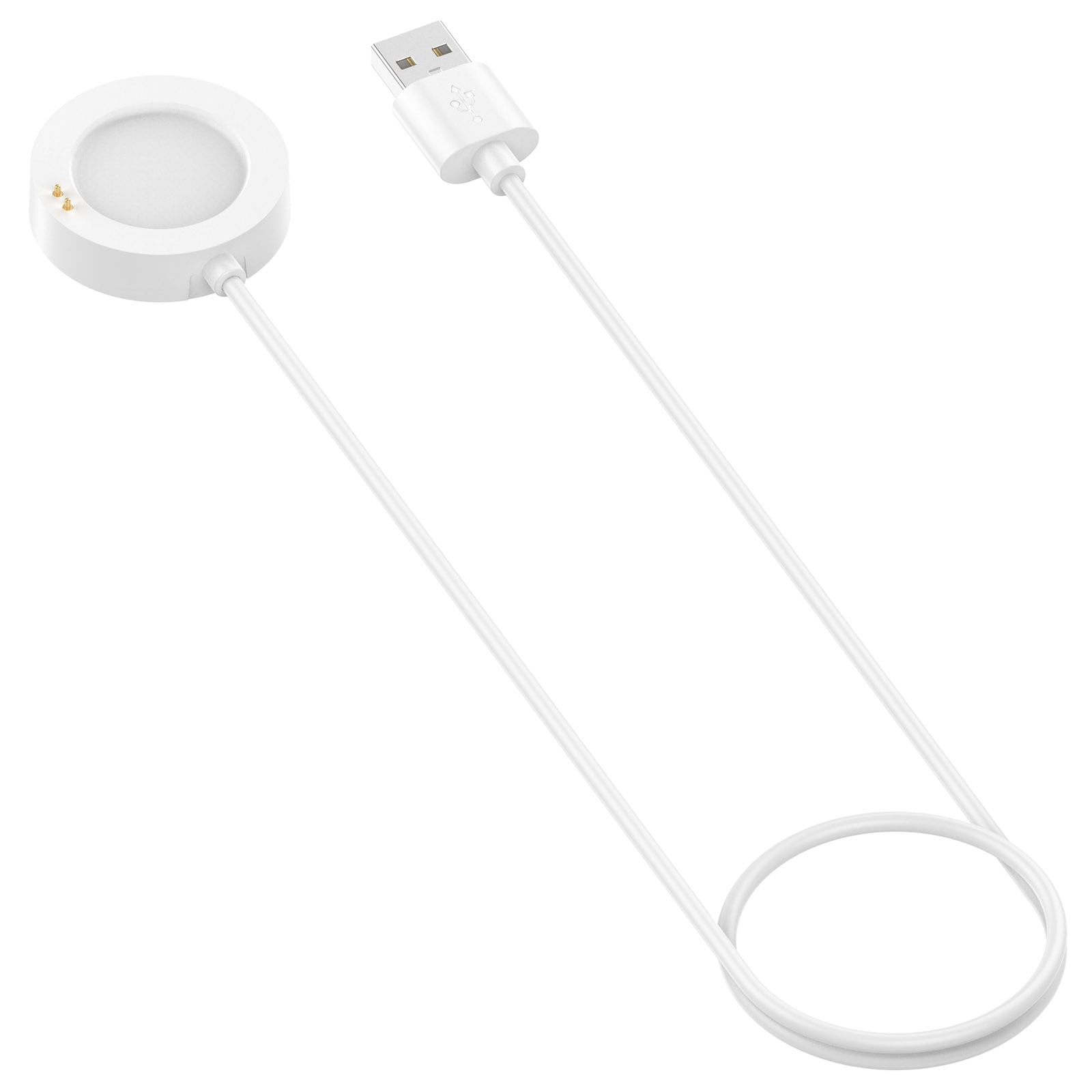 Laturi Xiaomi Watch 2 Pro - USB 1m - Valkoinen