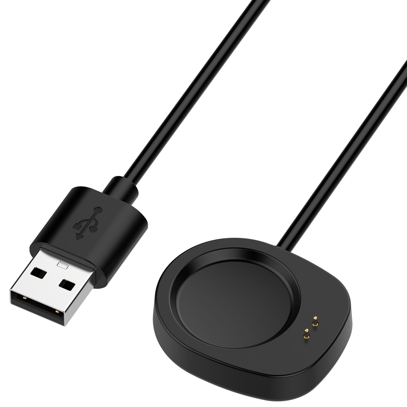 Laturi Amazfit Balance A2286 - USB 1m - Musta
