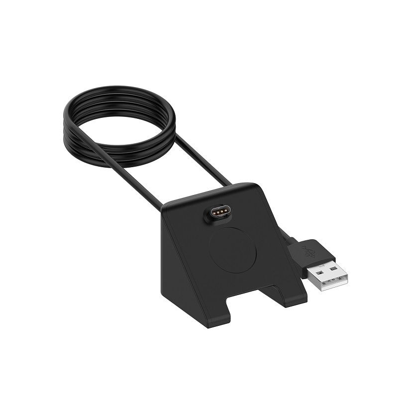 Latausasema Garmin Venu 3 / Venu 3s / Vivoactive 5 - USB 1m - Musta