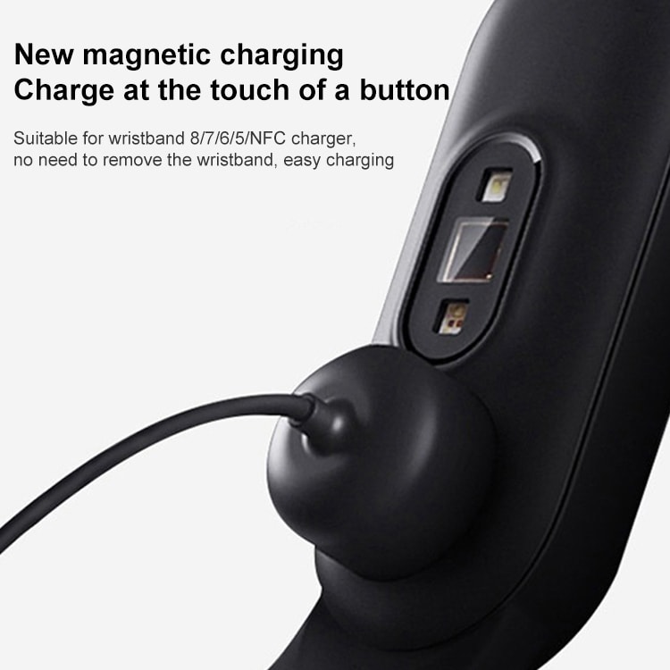 Latauskaapeli Xiaomi Mi Band 5 / 6 / 7 USB 45cm