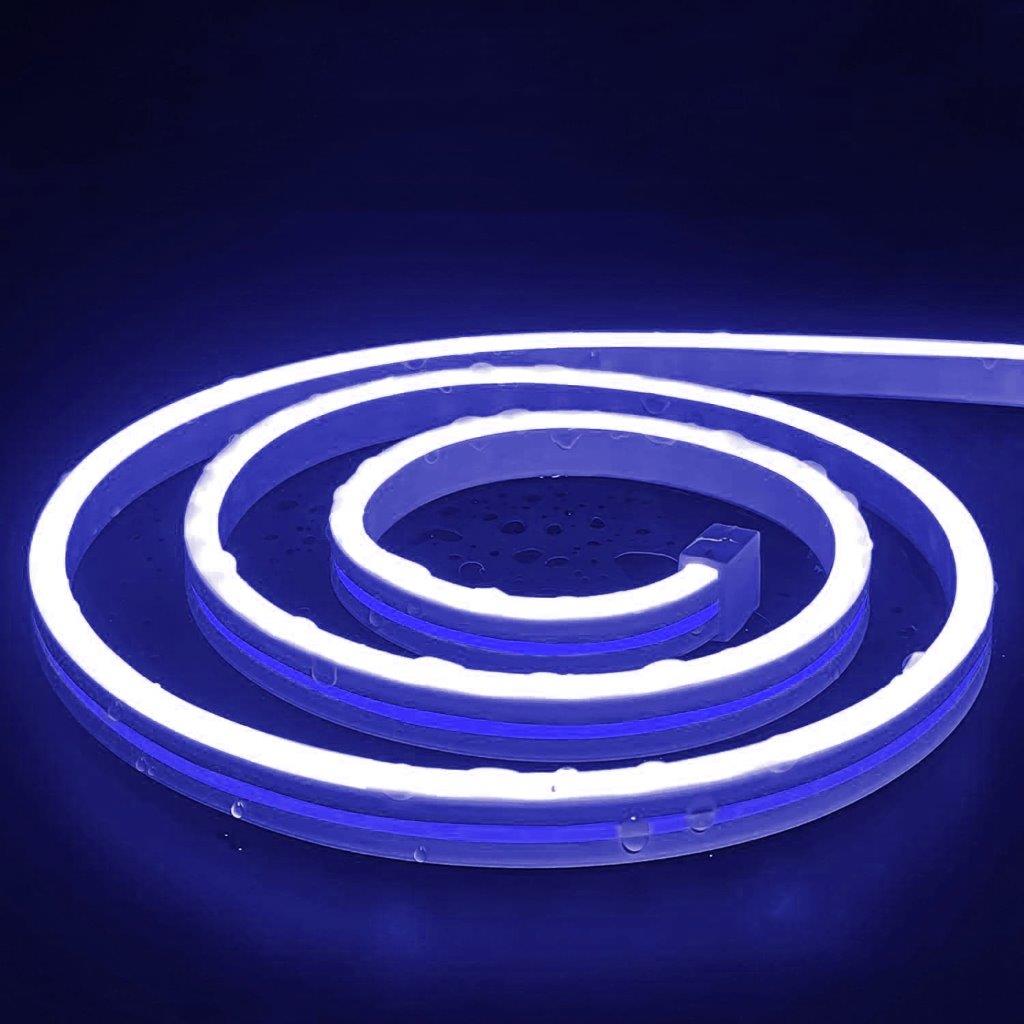 Pehmeä Neon LED-Nauha 2m  - Sininen