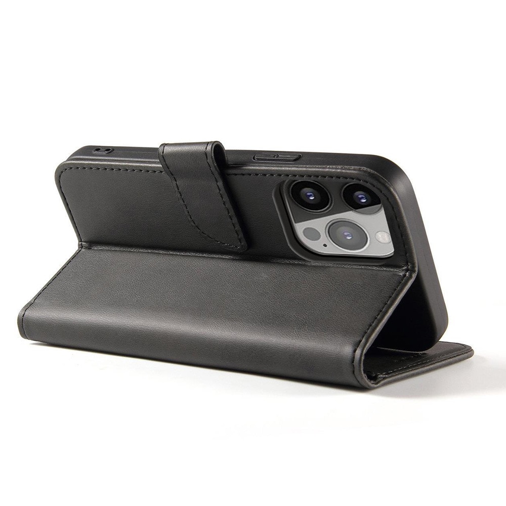 Magneettinen kotelo jalustalla Sony Xperia 5 V -puhelimelle - musta
