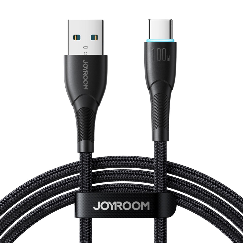 Joyroom Starry Series USB-kaapeli 100W USB - USB-C 1m - musta