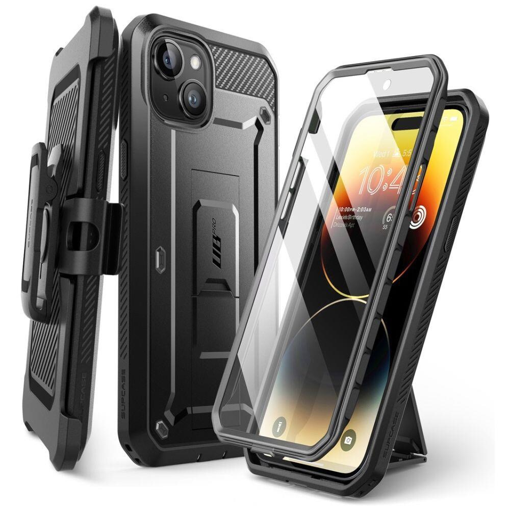 Supcase Unicorn Beetle Pro suojakuori iPhone 15:lle - musta