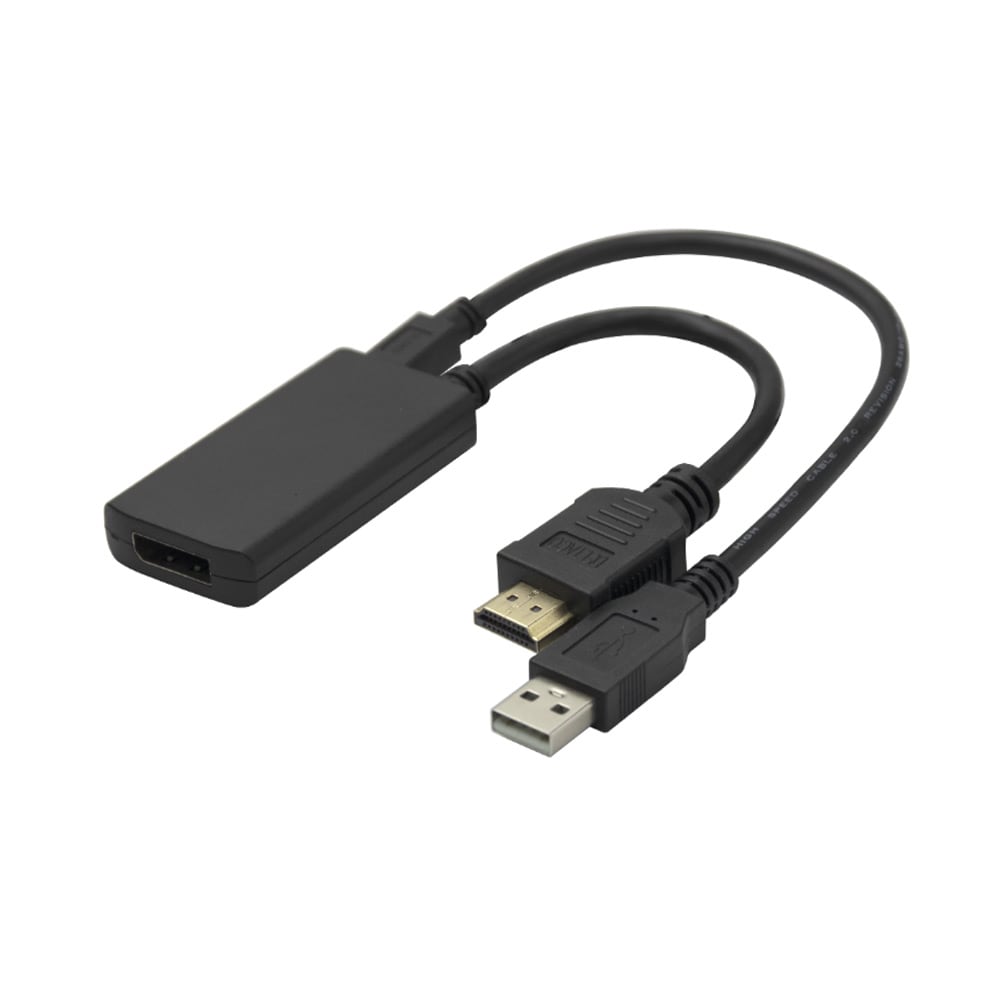 Deltaco HDMI - DisplayPort adapteri 4K/60Hz 20cm
