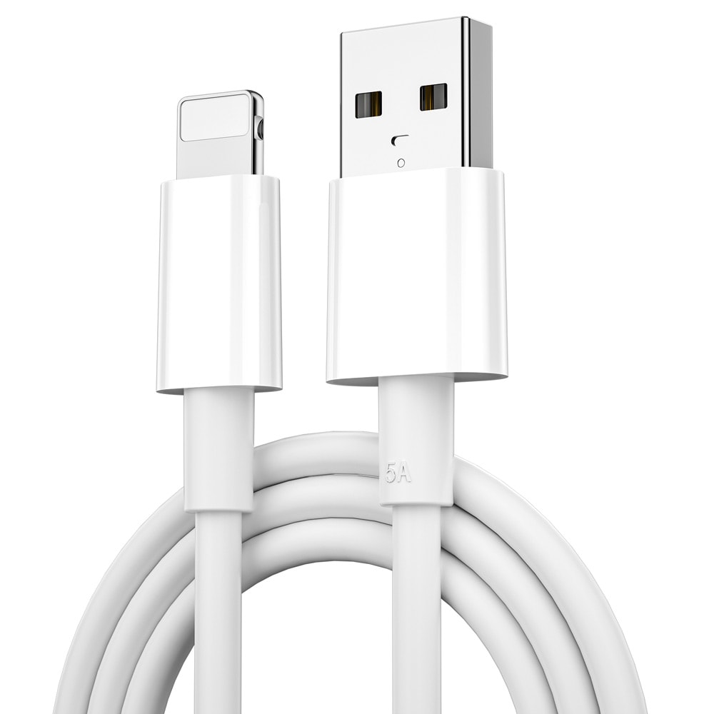 WIWU USB-kaapeli USB Lightning 2.4A 1.2m - Valkoinen