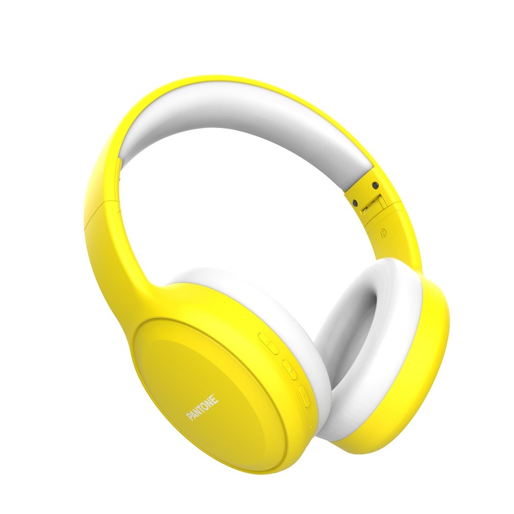 Pantone Over-Ear Bluetooth-kuulokkeet - Keltainen 102C