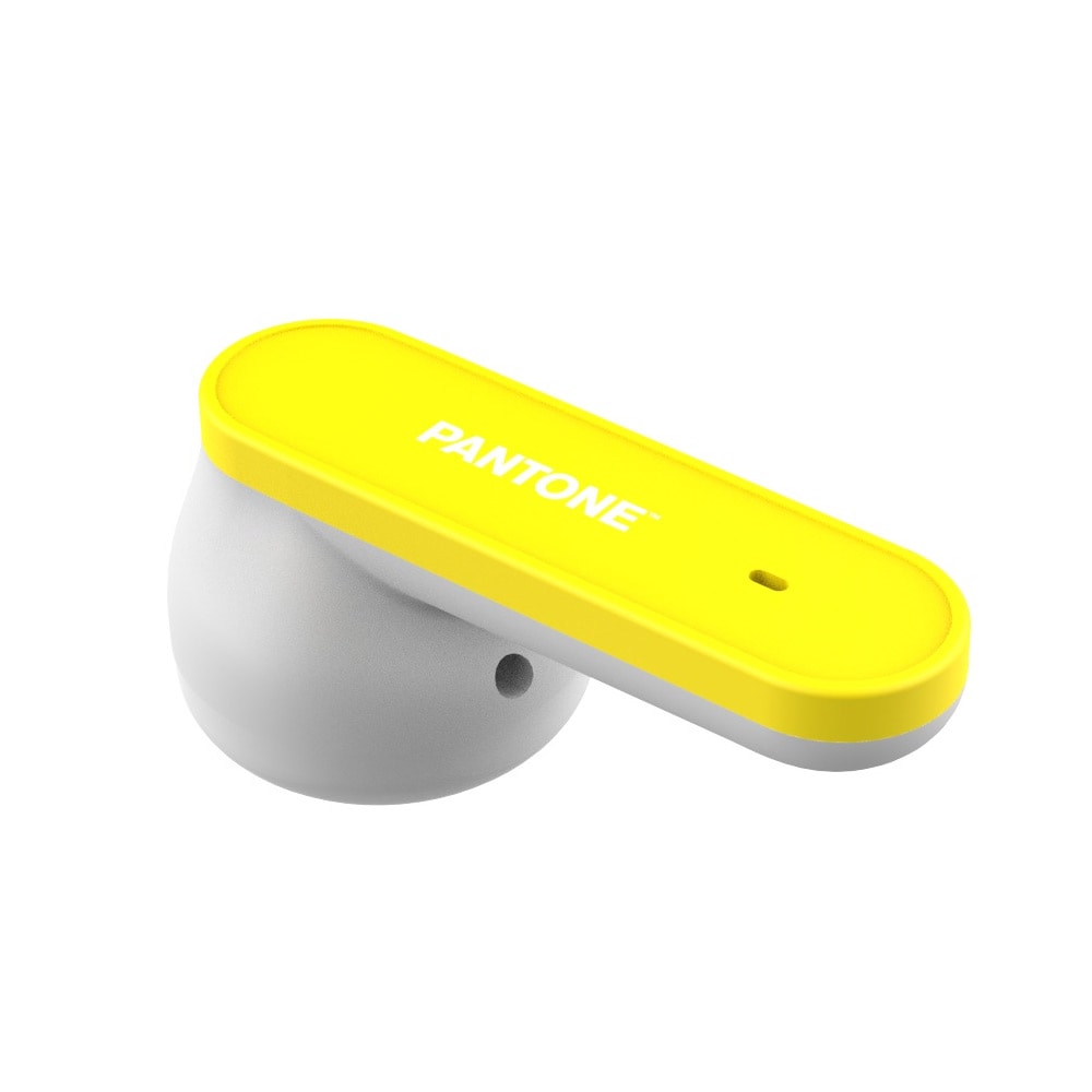 Pantone TWS Bluetooth-kuulokkeet, Keltainen 102C