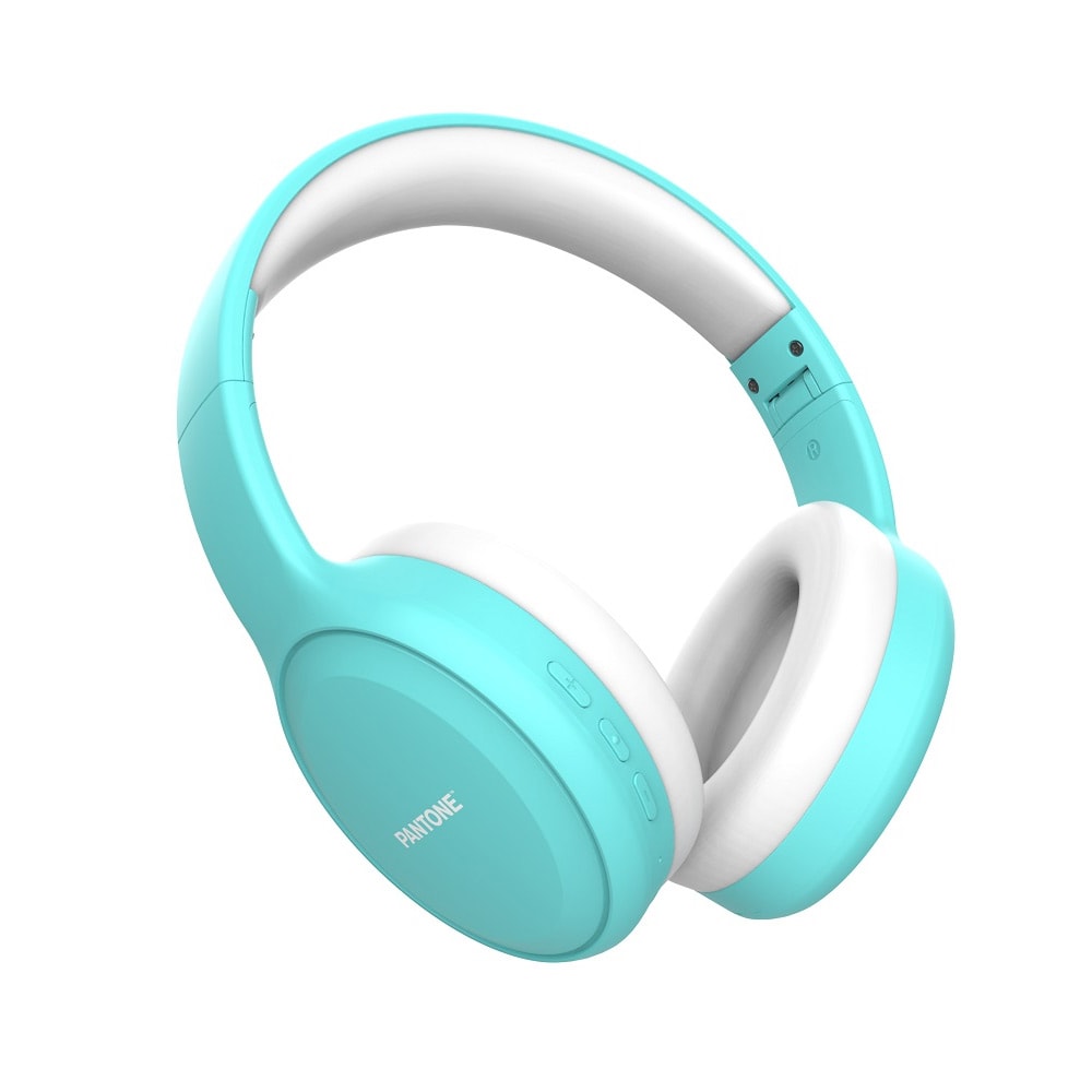 Pantone Over-Ear Bluetooth-kuulokkeet - Sinivihreä 3242C