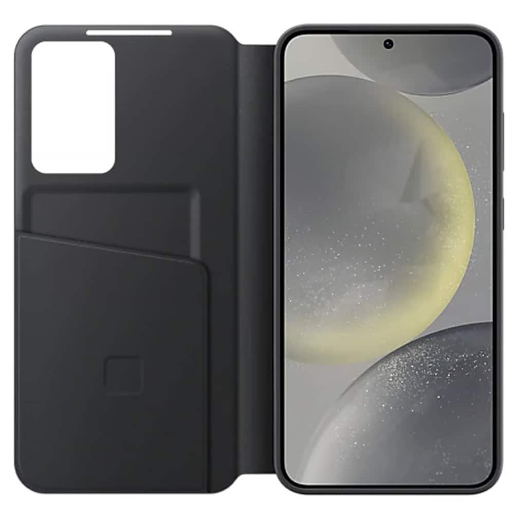 Samsung Smart View Wallet Case Galaxy S24+:lle - Musta