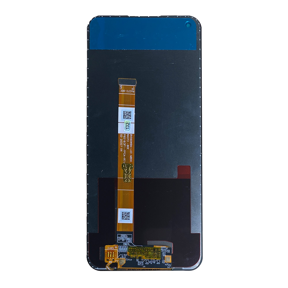 LCD-näyttö Realme 7i:lle - musta (Global)