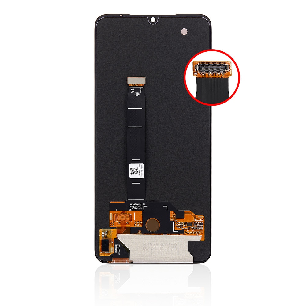 LCD-näyttö OLED Xiaomi Mi 9 - musta