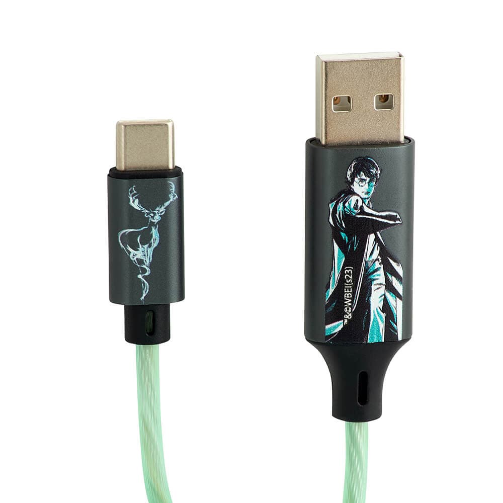 Harry Potter USB-kaapeli USB - USB-C Light-Up 1,2 m