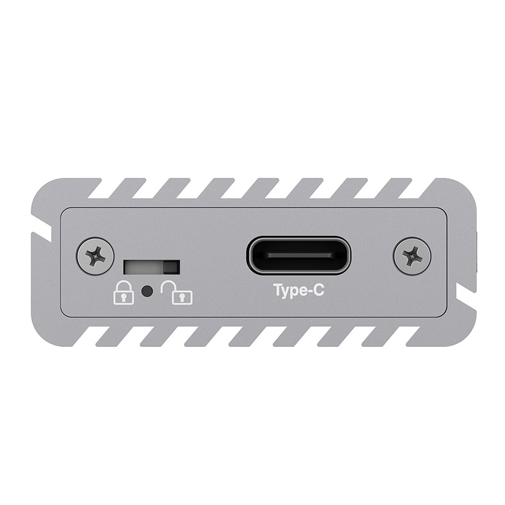ICY BOX M.2 Kovalevykotelo USB-C:llä