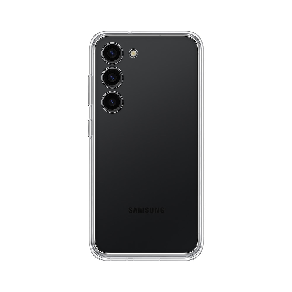 Samsung Frame Case Galaxy S23:lle - musta