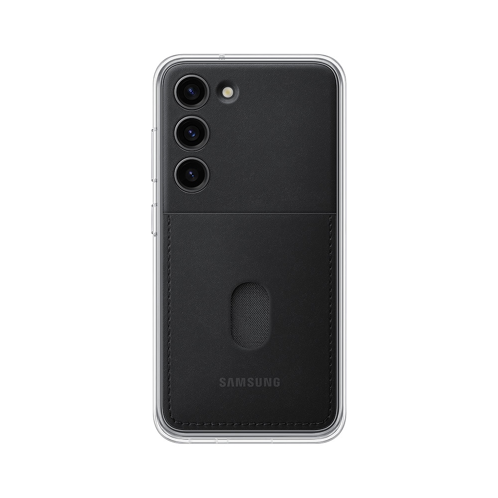 Samsung Frame Case Galaxy S23:lle - musta
