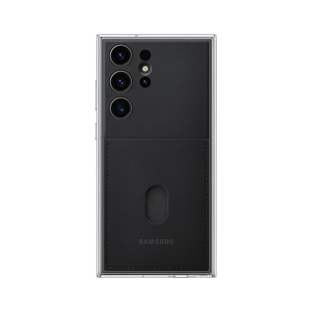 Samsung Frame Case Galaxy S23 Ultralle - Musta
