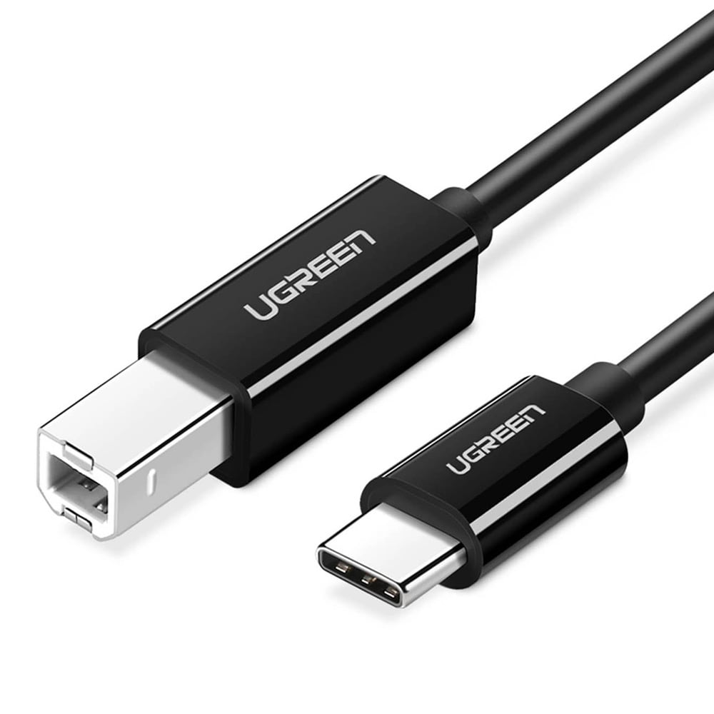 Ugreen tulostinkaapeli USB-C - USB-B 480Mb/s 2m