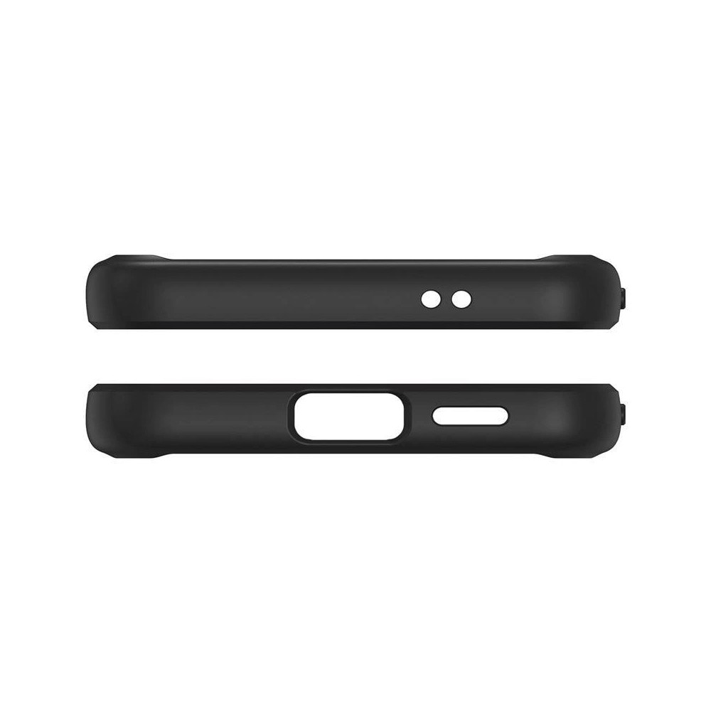 Spigen Ultra Hybrid Case Samsung Galaxy S24:lle - läpinäkyvä/musta