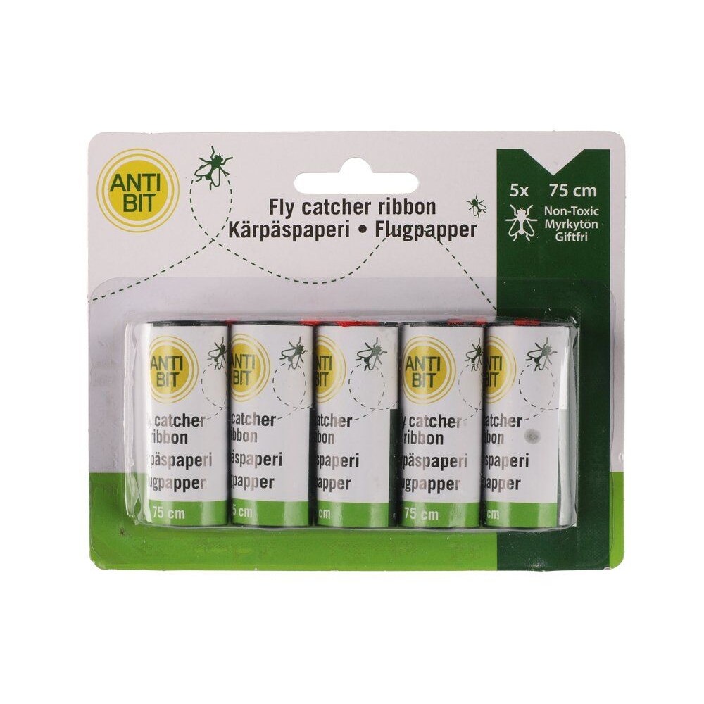 Antibit Kärpäspaperi 5 rullaa 75cm
