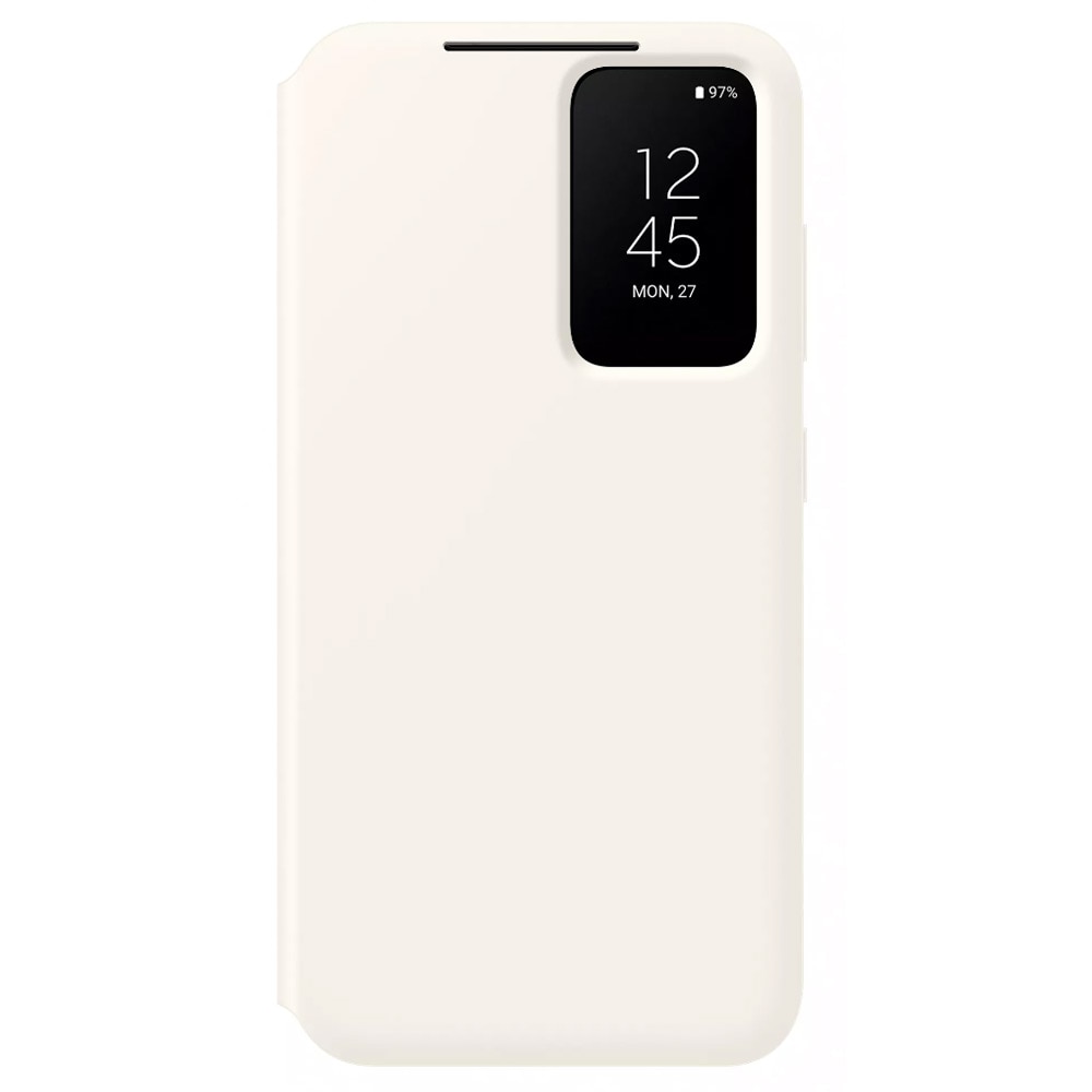 Samsung Smart View Wallet Case Galaxy S23:lle - Cream