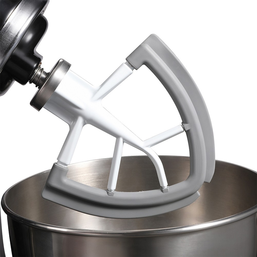 Litteä sekoitin silikonisivuilla Kitchen Aid 4,5-5QT:lle