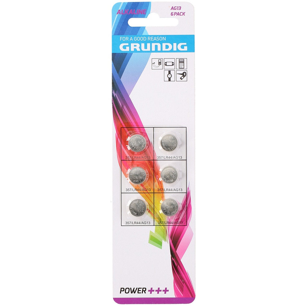 Grundig AG13 nappiparisto 6-pack