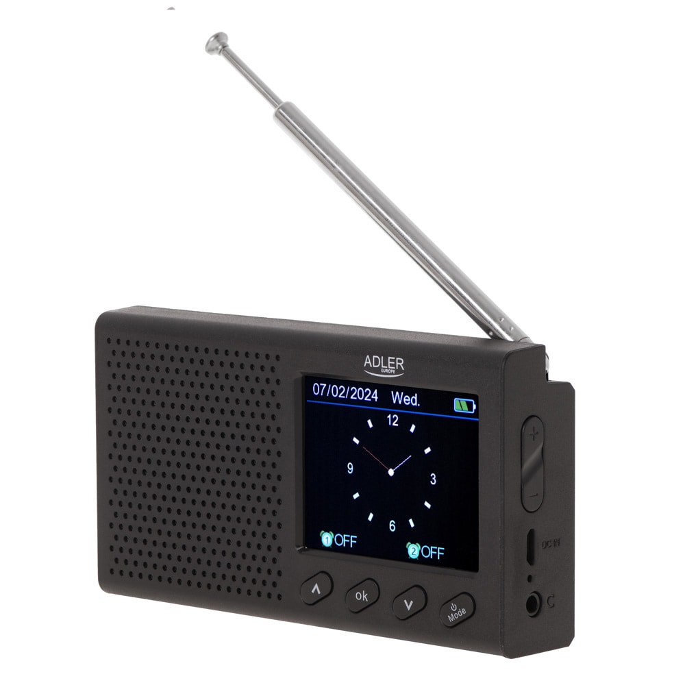 Adler Kannettava Bluetooth Kelloradio