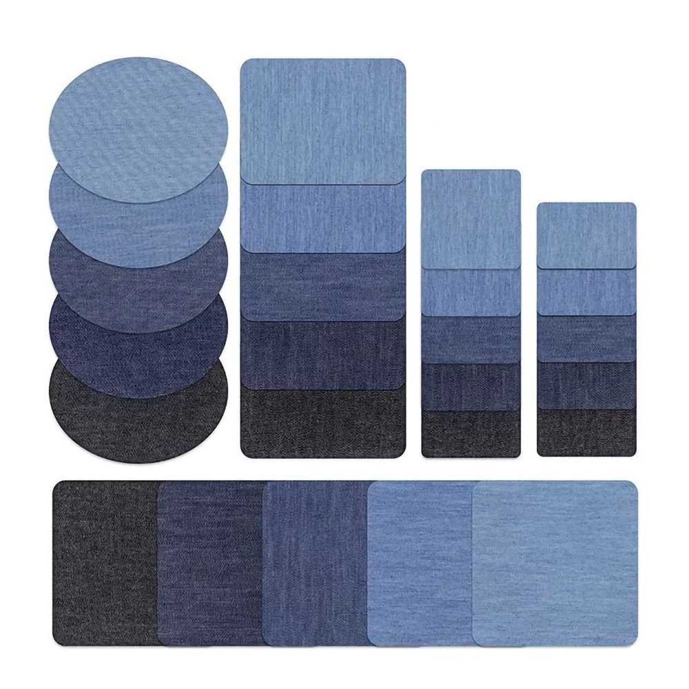 Kestävät ja tyylikkäät korjauspaikat farkkuihin – 25 kpl