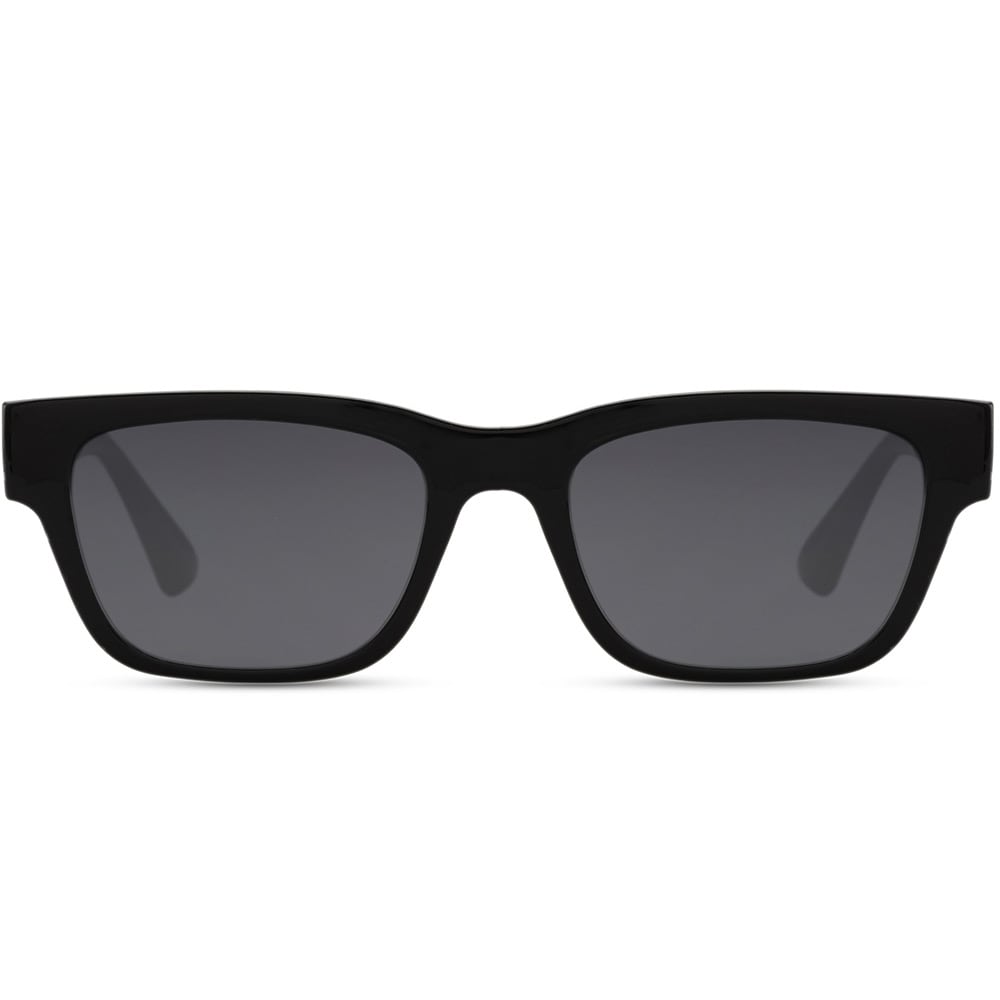 Mustat unisex-aurinkolasit – Mustat linssit, 100 % UV-suoja, ajaton & kestävä muotoilu