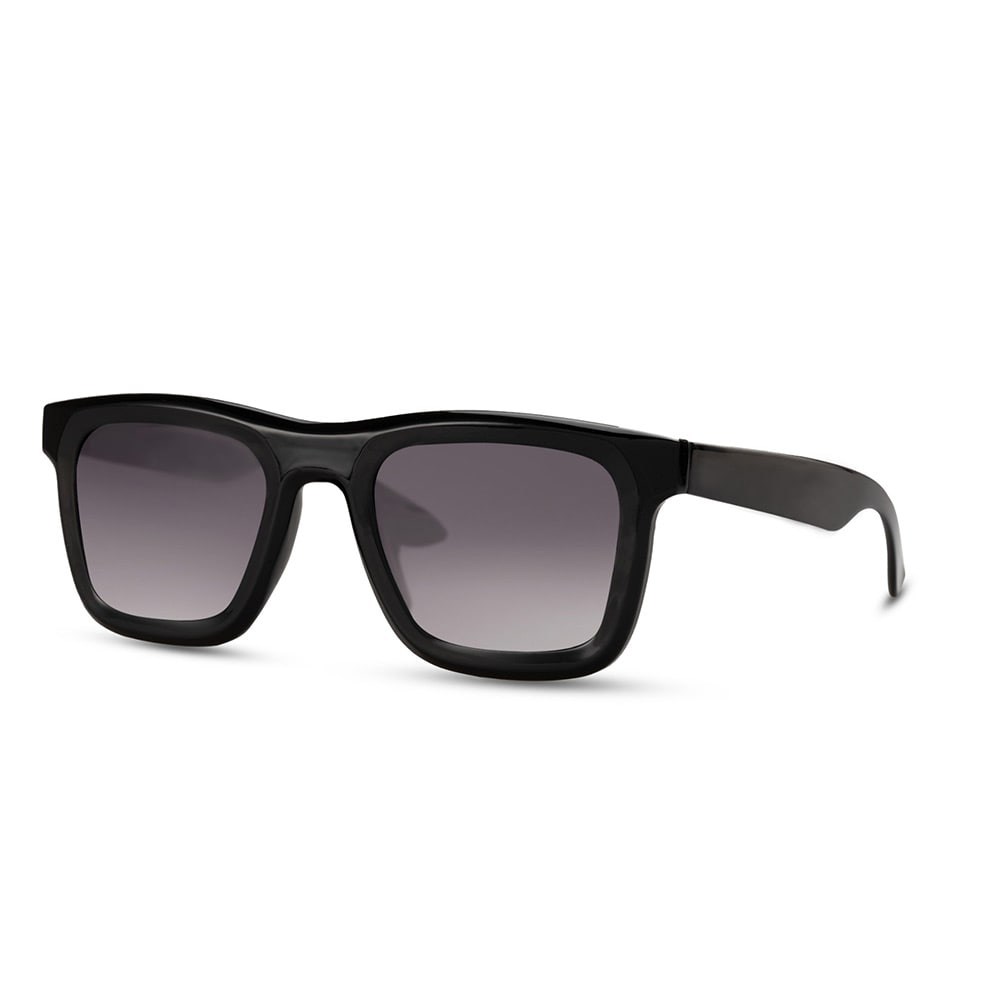 Unisex aurinkolasit musta – Tummat linssit, 100 % UV-suoja (kategoria 3), kierrätetyt materiaalit